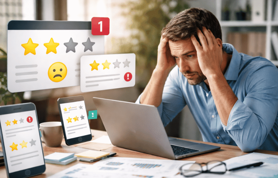 How AI improves online review management, helps businesses respond faster, boosts reputation, increases customer trust, and avoids common review mistakes.