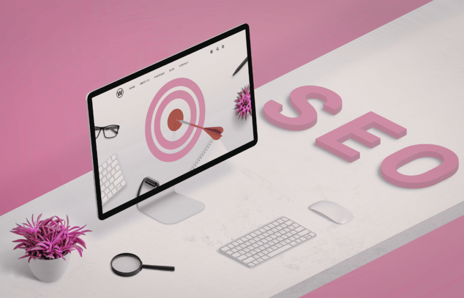 Illustration showing the difference between website traffic and client conversions through a conversion-focused SEO strategy